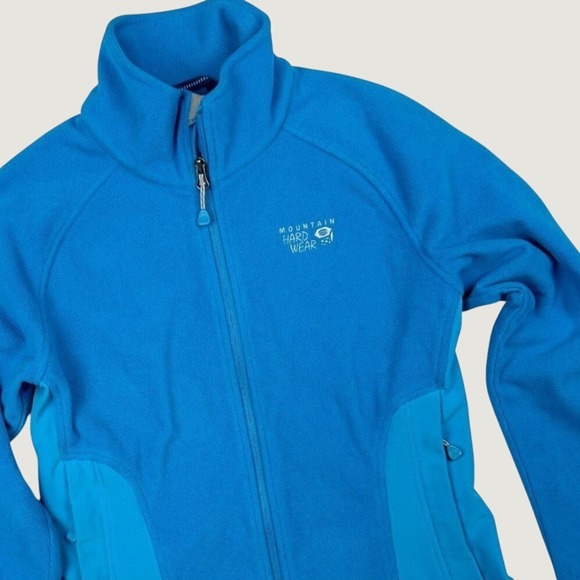 Mountain Hardwear Jackets & Blazers - Mountain Hardwear Womens‎ Fleece Jacket Size S Womens Blue Full Zip